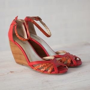 Seychelles Wedge High Heeled Sandals